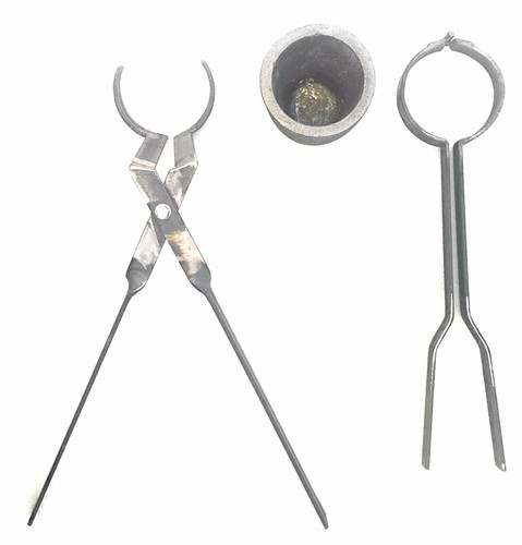 Crucible furnace tongs for - tongs,