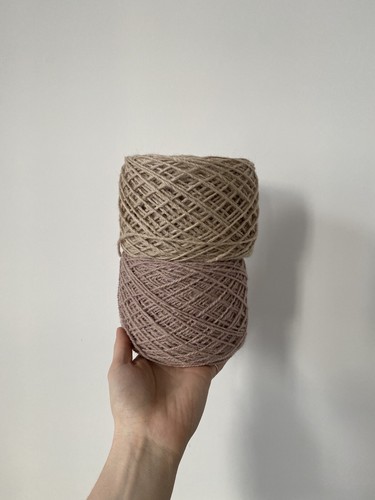 Tufting rug yarn brown - yarn,
