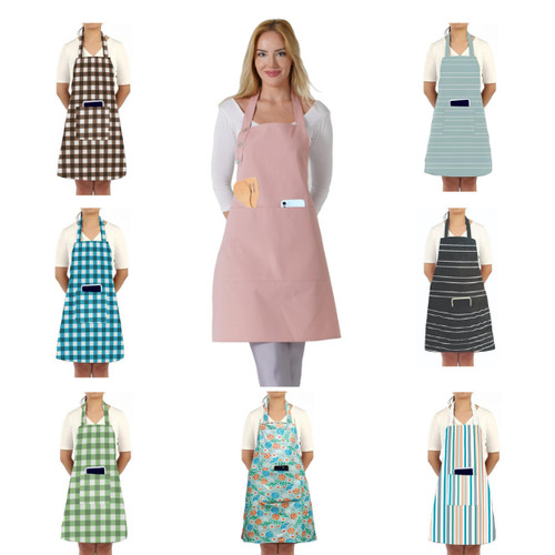 Chefs apron with large pocket - apron,