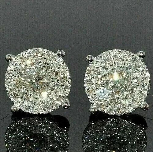 2ct round cut moissanite men - cut,