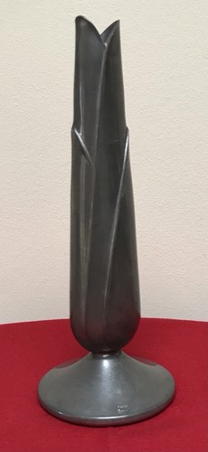 Norwegian pewter tulip design - pewter,