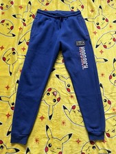 Hoodrich Blue Joggers Jogging Bottoms Lounge Pants Sz S Trackies