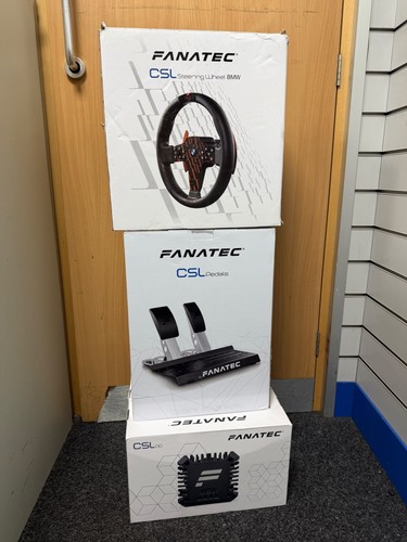 Fanatec bundle csl wheel pedal - fanatec,