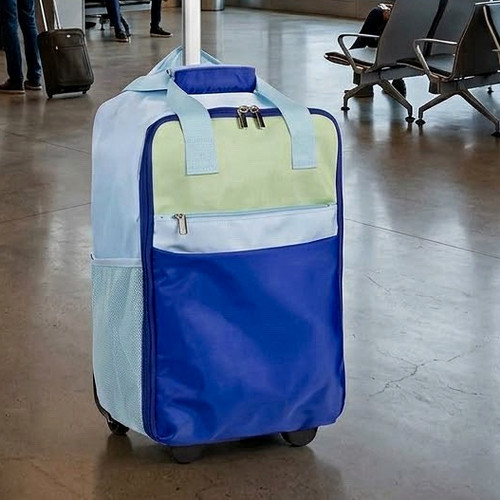 Kids trolley bag blue - trolley,