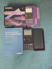 Casio CFX-9850G Color Power Graphic Scientific Programmable Calculator vintage 
