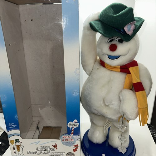 Gemmy frosty snowman animated - frosty,