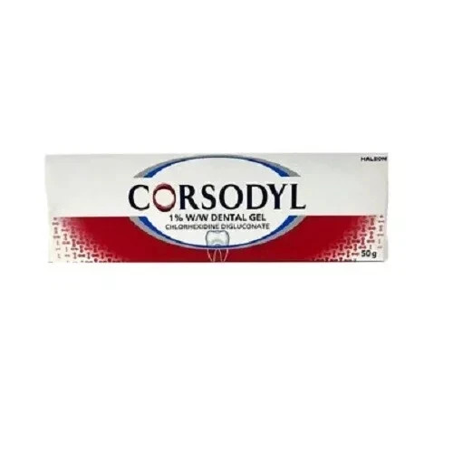 Corsodyl dental gel for - gel,