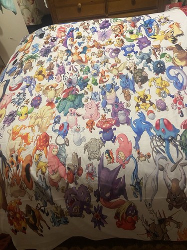 Vintage pokémon duvet - vintage,