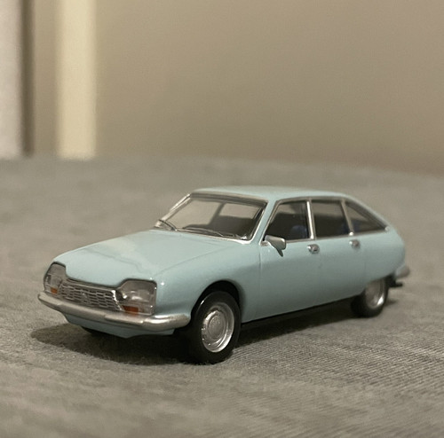 Diecast norev citroen blue - diecast,