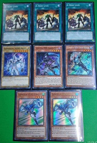 Yugioh hero deck - hero,