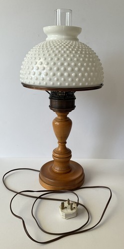 Vintage hobnail white milk - vintage,