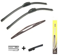 1x windshield wiper set front