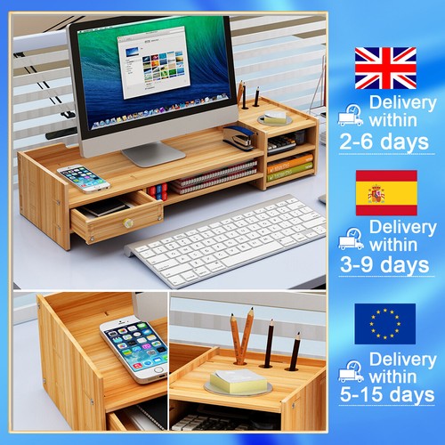 Computer desktop monitor stand - desktop,
