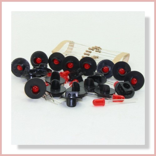 Led round signal light kits - round,