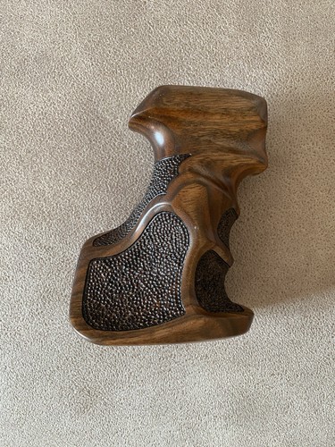 Custom walnut wood grip for - grip,