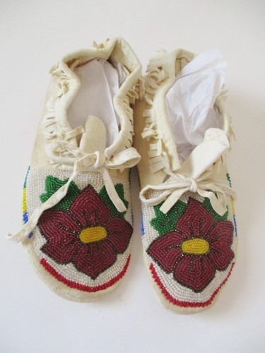 Vtg deerskin native american - vtg,