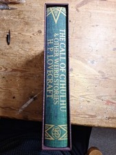 THE CALL OF CTHULHU & OTHER WEIRD STORIES H.P Lovecraft - Folio Society - VGC