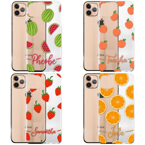 Personalised strawberry phone - strawberry,