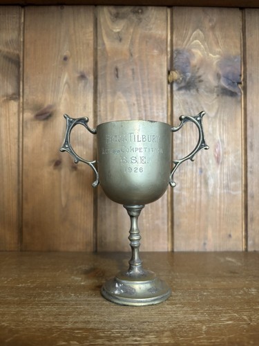 1926 vintage silver - , plate