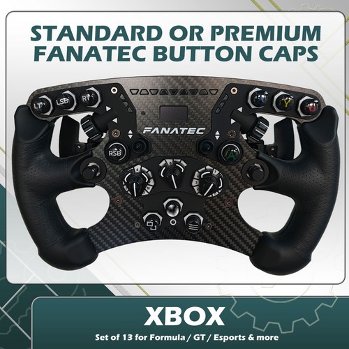 Coloured fanatec button caps - coloured,