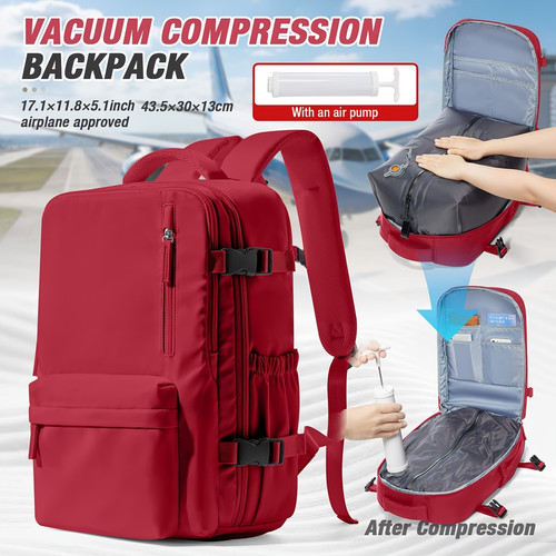 Vacuum compression backpack - , +