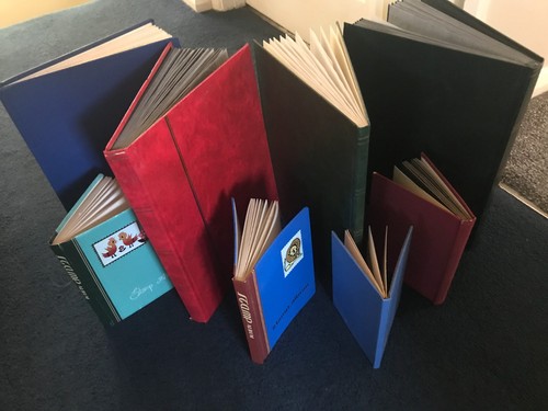 Various sized stockbooks - stockbooks,