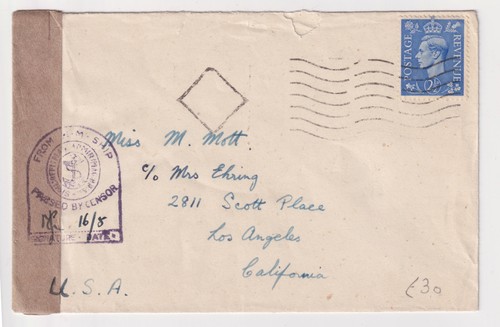 Ww2 undercover address box - address,