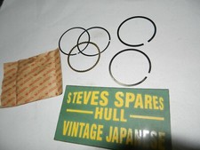 CUB C70/90C,E,G,MF,MF,MG, STD PISTON RING SET , 13011-126-751, NOS .(12v models)