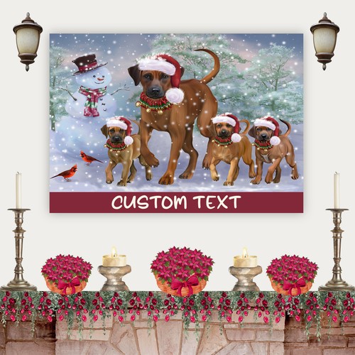 Rhodesian ridgeback dog canvas - dog,