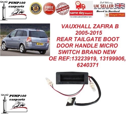 For vauxhall zafira 15 - for, 05-15