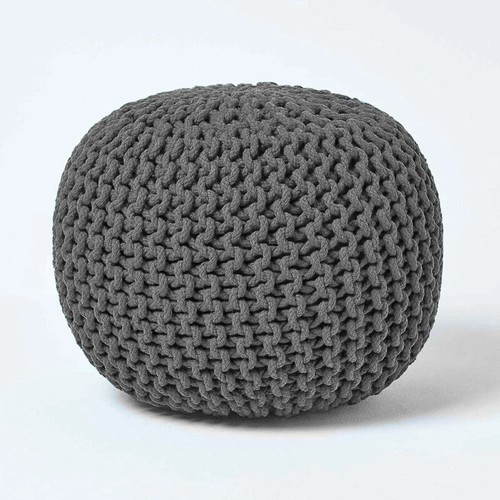 50cm knitted pouffe - , 100%