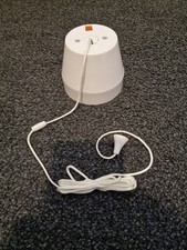 Shower Pull Cord Switch 50A Round White Pullcord with Neon Light - Crabtree 2167