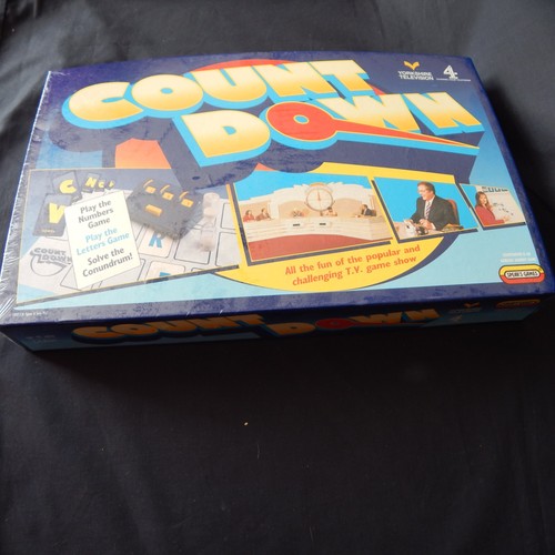Vintage countdown family board - countdown,