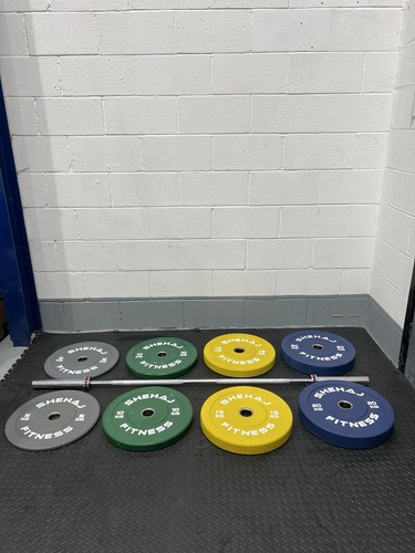 100kg 6ft 15kg - 15kg, set