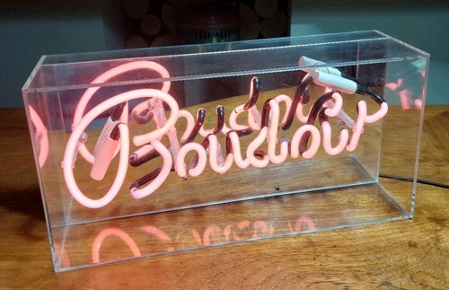 Genuine glass tube - neon, light