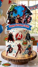 Marvel avengers photo cake - avengers,