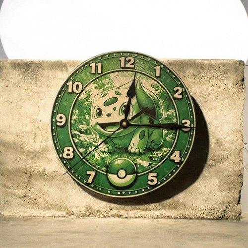 Bulbasaur wall clock - bulbasaur,