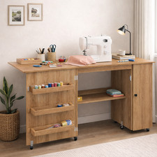 Sewing Table Foldable Craft