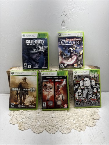 Xbox 360 games lot - games, of