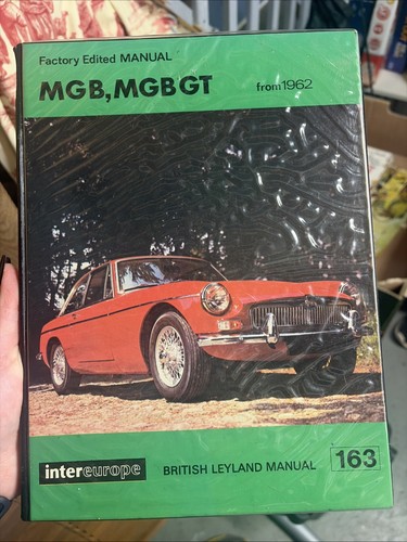 Mgb factory workshop manual - mg,