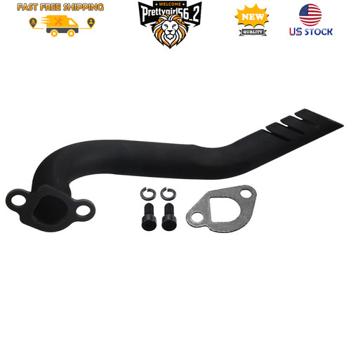 Black exhaust pipe header for - black,