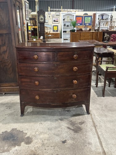 Antique mahogany chest - mahogany, of