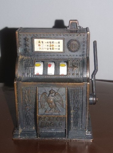 Vintage slot machine - vintage, pencil