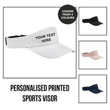 Personalised Sports Visor