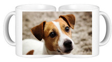 Jack russell dog ceramic - russell,