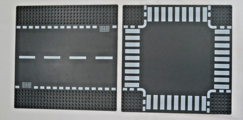 Lego grey baseplates base - 2, x