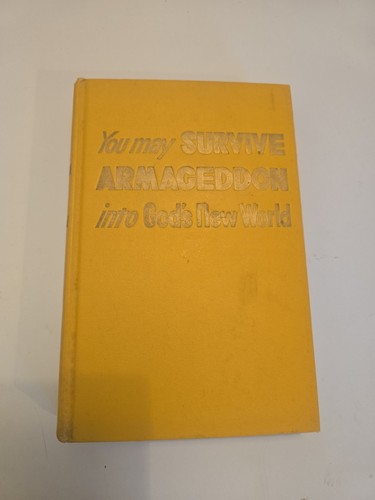 You may survive armageddon - survive,