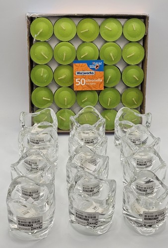 Ikea vasnas glass tealight - vasnas,