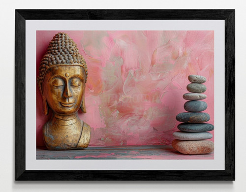 Buddha framed canvas - buddha, picture