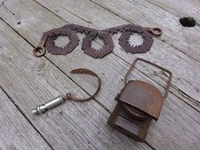 WWII Set of 3 Whistle + Saw + Torch,  Arrow Mark, Hobby, Collector